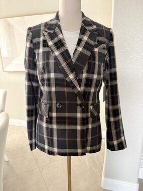 NWT 1State Plaid Blazer
